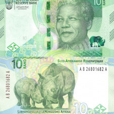 AFRICA DE SUD 10 rand 2023 UNC!!!