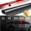 Folie fumurie pentru geamuri Black 0.75 x 3m (30%), Amio
