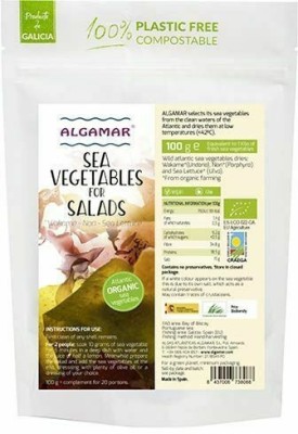 Mix alge marine pentru salata eco 100g Algamar foto
