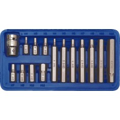 Trusa 15 piese bituri hexagonale CrV VOREL