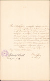HST A1195 Lot 15 acte 1893-1895 Tomnatic Timiș Banat