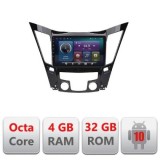 Navigatie HHyundai Sonata 2011-2015 C-259 Octa Core cu Android Radio Bluetooth Internet GPS WIFI 4+32GB CarStore Technology