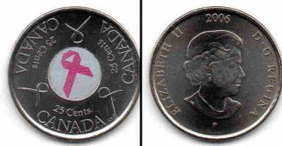 CANADA 2006 25 cents foto