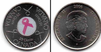 CANADA 2006 25 cents foto