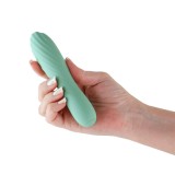 Mini Vibrator Desire - Destiny, Verde, 14.5 cm, NS Toys