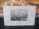 Gravură &icirc;n oțel, Malte, Malta, Aubert, Paris 1853, 035