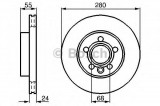 Disc frana VW TRANSPORTER IV bus (70XB, 70XC, 7DB, 7DW, 7DK) (1990 - 2003) BOSCH 0 986 478 846