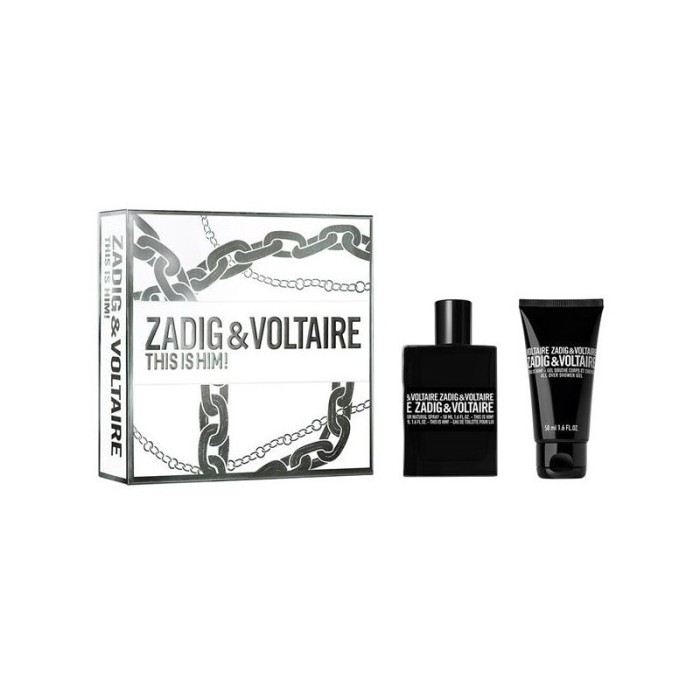 Zadig &amp; Voltaire This is Him set cadou pentru bărbați EDT 50 ml + 100 ml gel de duș