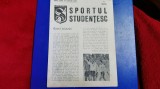 Program Sportul Stud. - Jiul