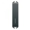 Intrerupator revenire cu led 1 2M Gewiss Chorus negru GW12162