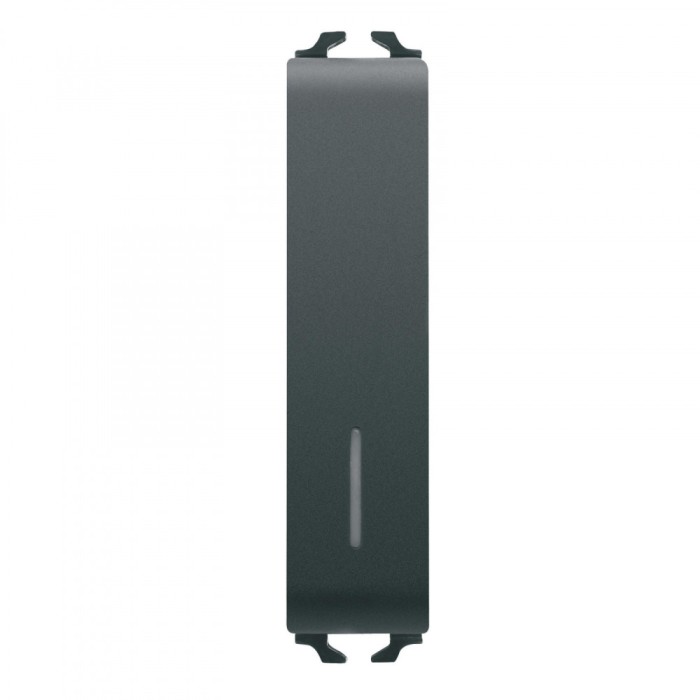 Intrerupator simplu cu led 1 2M Gewiss Chorus negru GW12022
