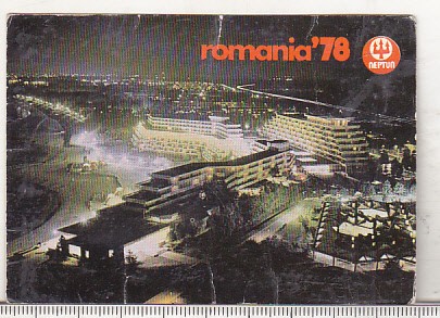 bnk cld Calendar de buzunar 1978 - ONT - Neptun Olimp noaptea