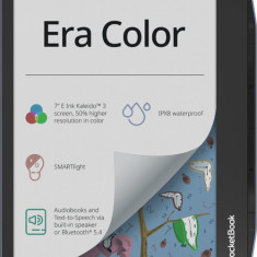 E-Book Reader PocketBook Era Color, Ecran E Ink Kaleido™ 3 capacitiv multisenzor 7inch, 300ppi, Bluetooth 5.4, Wi-Fi, Procesor Quad-Core 1.8GHz, 1GB R