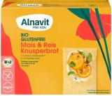 Crispbread (painici) din porumb si orez fara gluten, bio, 150g Alnavit