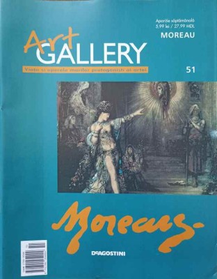 REVISTA ART GALLERY NR.51 MOREAU-EDITOR PETROS KAPNISTOS-250352 foto