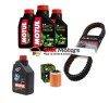 Kit schimb ulei CF Moto CForce 450 / 520 / 550 curea Gates kevlar, Motul