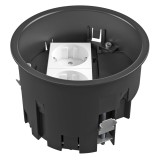 Doza aparat cu priza dubla cu contact de protectie OBO GES R2 7408832, 131 x 85 mm