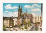 FA161 - Carte Postala - GERMANIA - Koln am Rhein. Alter Markt und Dom, necirculata