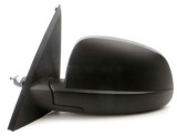 Oglinda exterioara Opel Meriva 05.2003-06.2010 partea stanga View Max crom asferica carcasa neagra reglare manuala prin cablu fara incalzire
