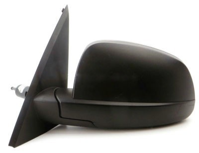 Oglinda exterioara Opel Meriva 05.2003-06.2010 partea stanga View Max crom asferica carcasa neagra reglare manuala prin cablu fara incalzire foto