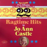 VINIL 2XLP Jo Ann Castle &lrm;&ndash; 22 Great Ragtime Hits - (VG++) -, Jazz