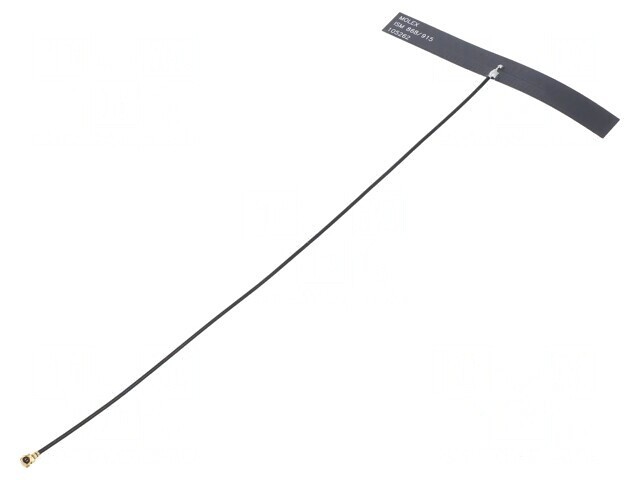 Antenă ISM RF 0,2dBi/1,2dBi Lineară 79x10mm