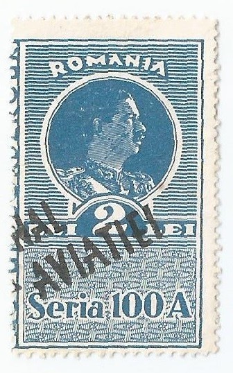 *Romania, lot 1119 cu 1 timbru fiscal de aviatie, 1936, NG