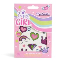 Martinelia Super Girl Tatuaje Cu Sclipici foto