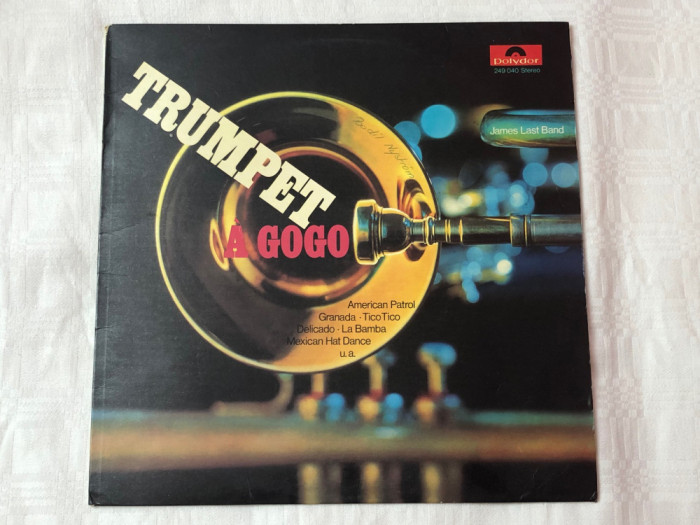 Disc pickup vinil TRUMPET A GOGO James Lat Band, anii 1960