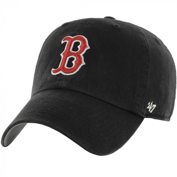 Capace de baseball 47 Brand MLB Boston Red Sox Cooperstown Cap BCPTN-DBLUN02GWS-BK12 negru