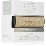 Millefiori Icon Vanilla &amp; Wood parfum pentru masina 1 buc