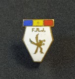 Insigna sport - FEDERATIA de JUDO din ROMANIA