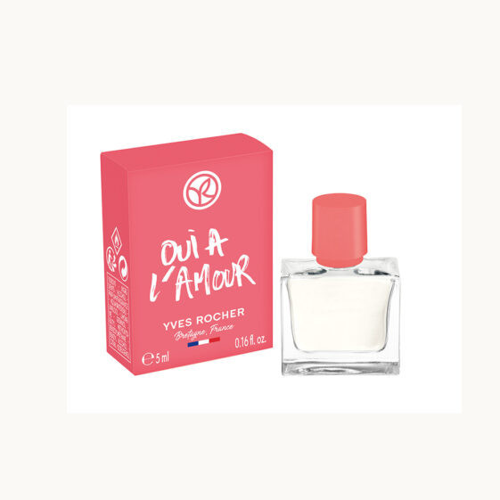 Apă de parfum Oui &agrave; l&#039;Amour, 5 ml - Yves Rocher