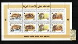 Libia, 1997 | Prot. Naturii - Pisică sălbtică - Animale - WWF | Bloc - MNH | aph