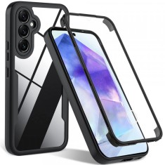 Husa pentru Samsung Galaxy A55 5G A556, Techsuit, ColorVerse 360, Neagra