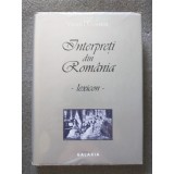 Viorel Cosma - Interpreți din Rom&acirc;nia: lexicon vol. 1 (A-F)