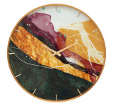 Ceas de perete, Mity, Mauro Ferretti, &Oslash;60 cm, sticla/MDF/metal, multicolor