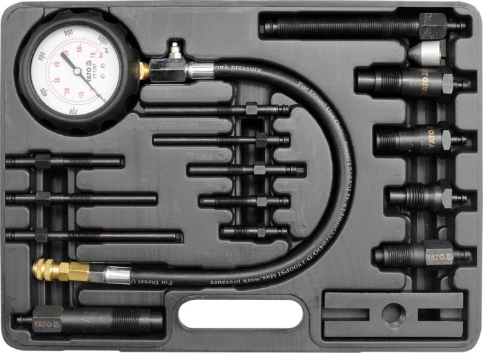 Manometru presiune aer comprimat pentru motoare diesel YATO