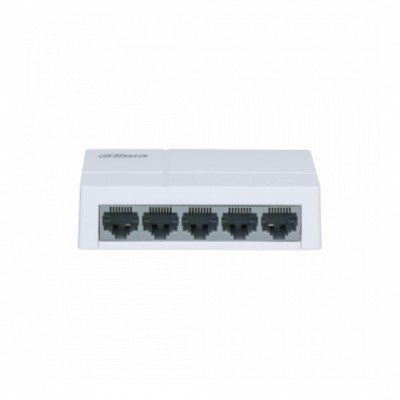 DAHUA 5 PORT UNMANAGED SWITCH PFS3005-5ET-L-V2, Interffata: 5 x 100Mbps, foto