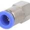 Racord Push-In Alamă Nichelată 0-60&deg;C