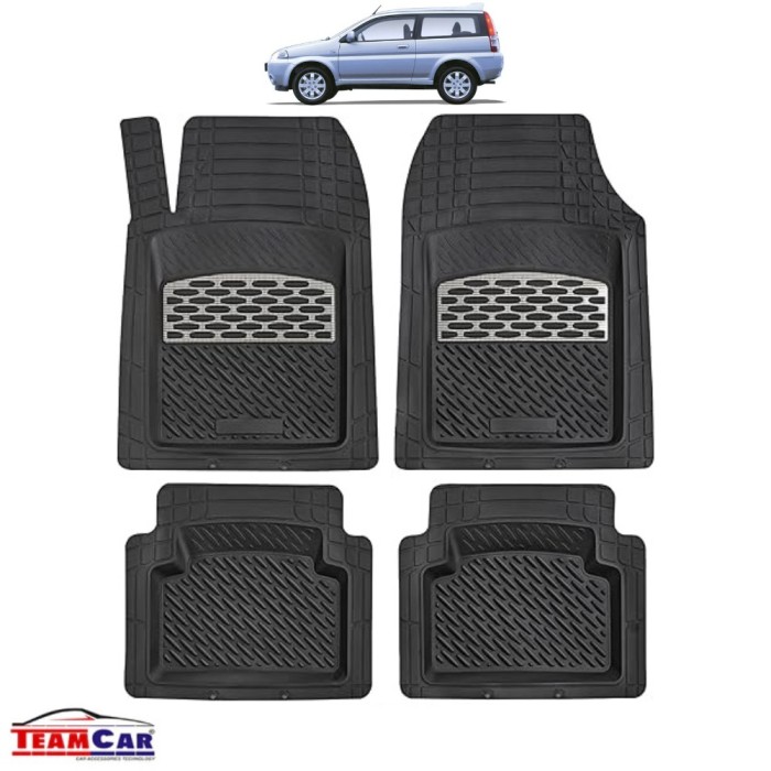 Covorase Auto TeamCar&reg; Tip Tavita Compatibile Honda HR-V 1 (1999&ndash;2006) - Suv Silver