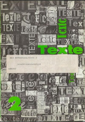 Texte Band 2 foto