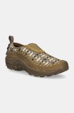 Merrell 1TRL pantofi Jungle Moc Evo Woven Se barbati, culoarea verde, J006443
