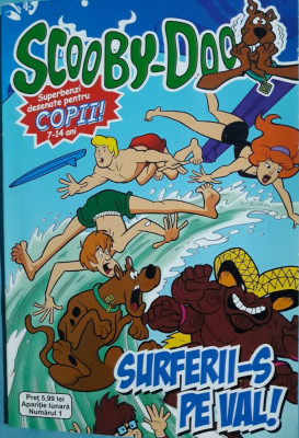 Scooby-Doo - Surferii-s pe val! - benzi desenate foto