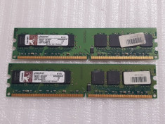 Memorie Kingston 1GB DDR2 - 533Mhz PC4300 CL4 - poze reale foto