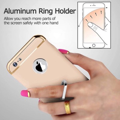 Husa telefon Iphone 8 Plus ofera protectie Completa 3in1 Ultrasubtire Lux Gold Matte foto