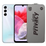 Folie de Protectie pentru Samsung Galaxy M34, TEO, Sticla Securizata ESD Antistatica, Super-X Privacy OG, Margini Negre, 0.30 mm, Transparent Inchis