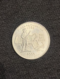 Moneda jubiliară quarter dollar 2000 Massachusetts