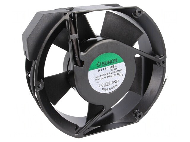 Ventilator AC Axial 115VAC 171x151x51mm 345.1m3/h