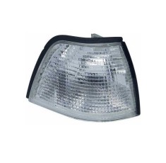 Lampa semnalizare fata BMW Seria 3 (E36), 12.1990-03.2000 CABRIO, COUPE, partea Dreapta, DEPO, tip bec PY21W; alb; cu dulie bec;